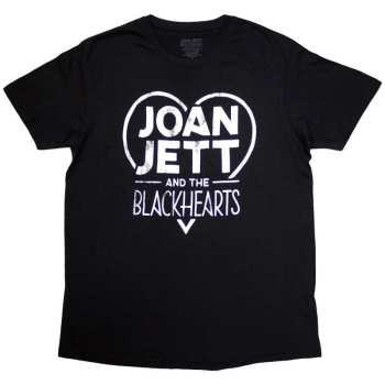 Merch Joan Jett & The Blackhearts: Joan Jett & The Blackhearts Unisex T-shirt: Band Logo (small) S