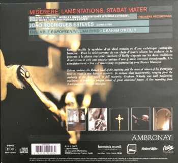 CD Ensemble europeen William Byrd: Miserere, Lamentations, Stabat Mater 524364