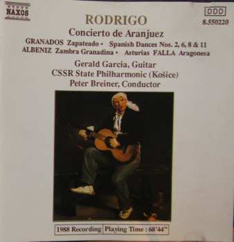 CD Joaquín Rodrigo: Concierto de Aranjuez 604105