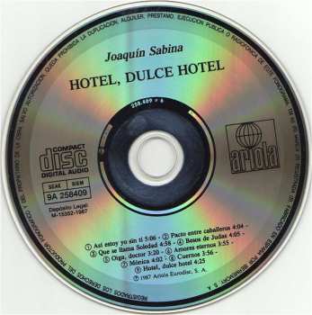 CD Joaquín Sabina: Hotel, Dulce Hotel 651988