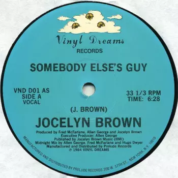 Jocelyn Brown: Somebody Else's Guy