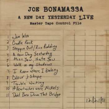 CD Joe Bonamassa: A New Day Yesterday Live 595066