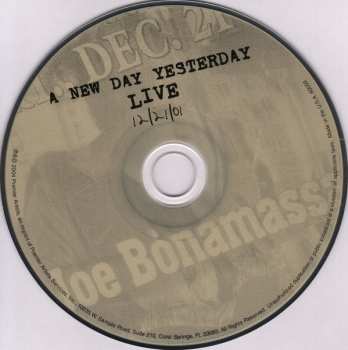 CD Joe Bonamassa: A New Day Yesterday Live 595066