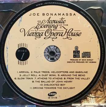 2CD Joe Bonamassa: An Acoustic Evening At The Vienna Opera House 580182