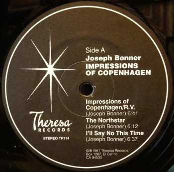 LP Joe Bonner: Impressions Of Copenhagen LTD 613314