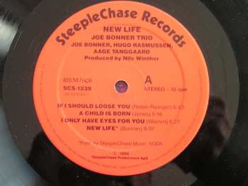 LP Joe Bonner Trio: New Life 656002