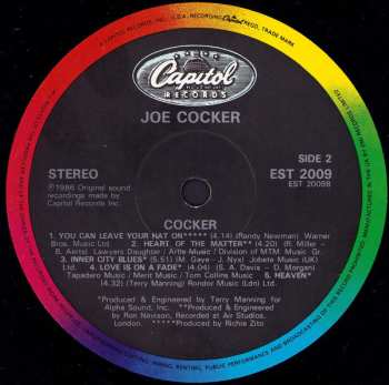 LP Joe Cocker: Cocker 654022