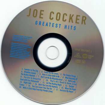 CD Joe Cocker: Greatest Hits 597343