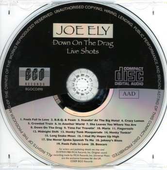 CD Joe Ely: Down On The Drag/Live Shots 625002