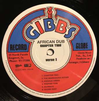 LP Joe Gibbs & The Professionals: African Dub (Chapter Two) 606167