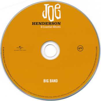 3CD Joe Henderson: 3 Essential Albums 649114