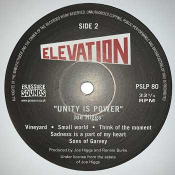 LP Joe Higgs: Unity Is Power 613741