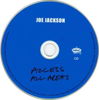 CD/DVD Joe Jackson: Access All Areas 531338