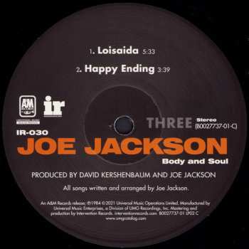 2LP Joe Jackson: Body And Soul 649750