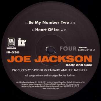 2LP Joe Jackson: Body And Soul 649750