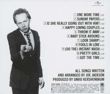 CD Joe Jackson: Look Sharp! = ルック・シャープ LTD 607177