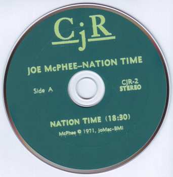 CD Joe McPhee: Nation Time 238317