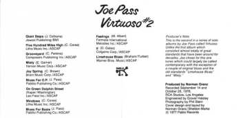 CD Joe Pass: Virtuoso #2 627490