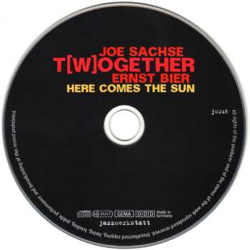 CD Joe Sachse: T[w]ogether (Here Comes The Sun) 629194