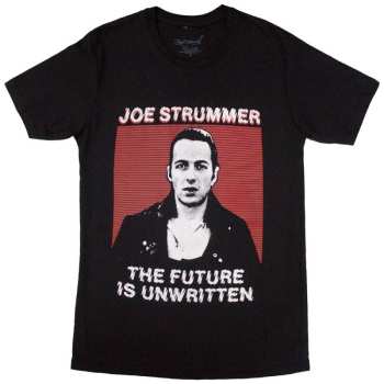 Merch Joe Strummer: Joe Strummer Unisex T-shirt: The Future Is Unwritten (medium) M