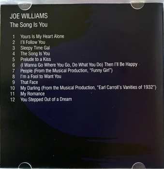 CD Joe Williams: The Song Is You 611914