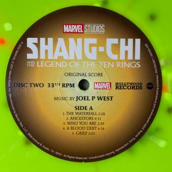 2LP Joel P West: Shang-Chi And The Legend Of The Ten Rings (Original Score) CLR 610410