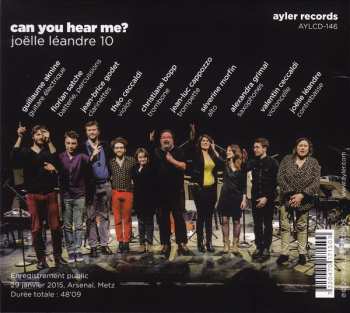 CD Joëlle Léandre 10: Can You Hear Me? 383233