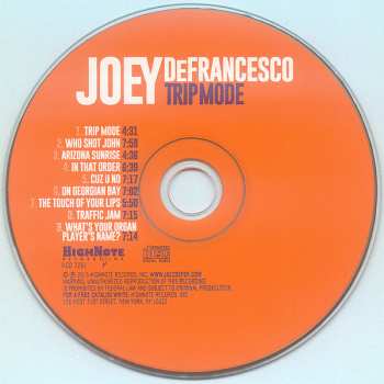 CD Joey DeFrancesco: Trip Mode 597868