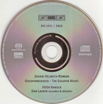 SACD Johan Helmich Roman: Golovinmusiken 320723