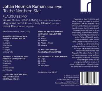 CD Johan Helmich Roman: To The Northern Star (Chamber Works For Flute) 455090