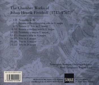 CD Ketil Haugsand: The Chamber Works Of Johan Henrik Freithoff 123514