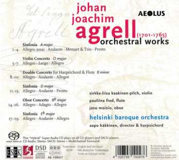 SACD Johan Agrell: Orchestral Works 375710