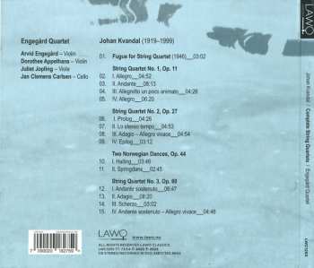 CD Johan Kvandal: Complete String Quartets DIGI 576173