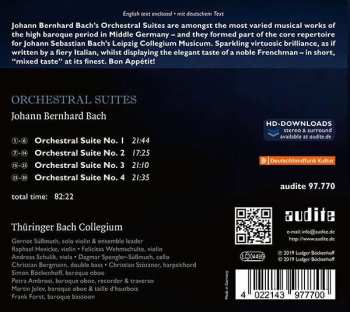 SACD Johann Bernhard Bach: Orchestral Suites 447917