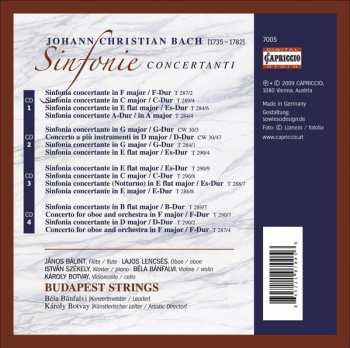 4CD Johann Christian Bach: Sinfonie Concertanti 182285