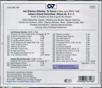 CD Johann David Heinichen: Missa Nr. 9 / Te Deum 441131