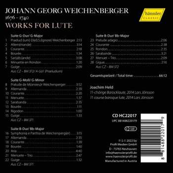 CD Joachim Held: Works For Lute 647783