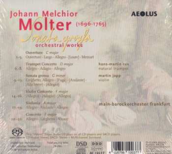 SACD Johann Melchior Molter: Sonata Grossa (Orchestral Works) 328774