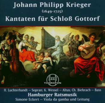 CD Johann Philipp Krieger: Kantaten Für Schloß Gottorf 554141