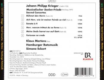 CD Klaus Mertens: Musicalischer Seelen-Friede (Sacred Concertos) 288563