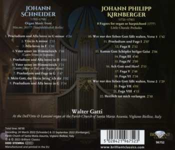 CD Johann Schneider: Organ Music 576418