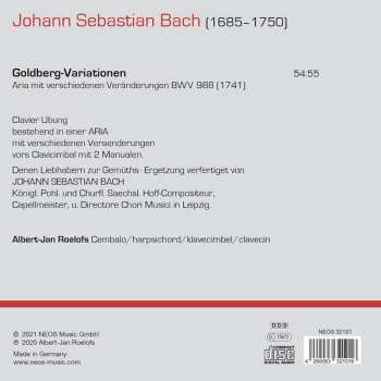 CD Johann Sebastian Bach: Goldberg-Variationen 648232