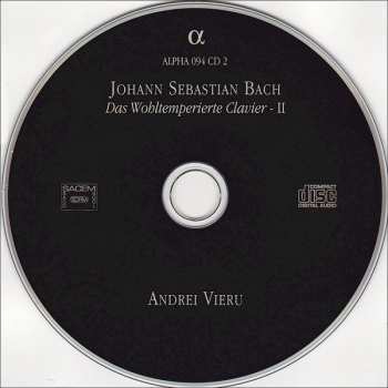 3CD Johann Sebastian Bach: Das Wohltemperierte Clavier - II 428363