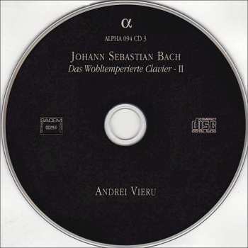 3CD Johann Sebastian Bach: Das Wohltemperierte Clavier - II 428363