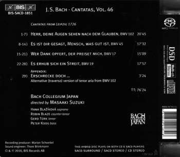 SACD Johann Sebastian Bach: Cantatas 46: ►17 ►19 ►45 ►102 (Herr, Deine Augen Sehen) 495519