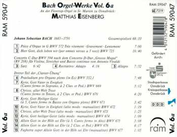 CD Johann Sebastian Bach: Bach Orgel-Werke Vol. 6a 296876