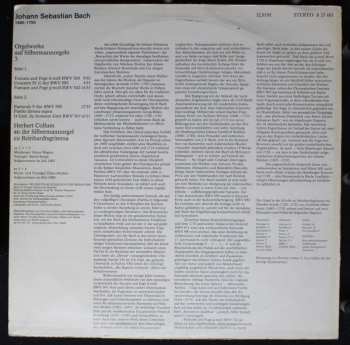 LP Johann Sebastian Bach: Orgelwerke 3 565568