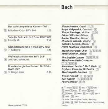 CD Johann Sebastian Bach: Best Of Bach 250247