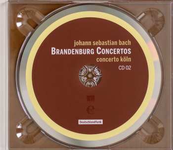 2CD Johann Sebastian Bach: Brandenburg Concertos 187923