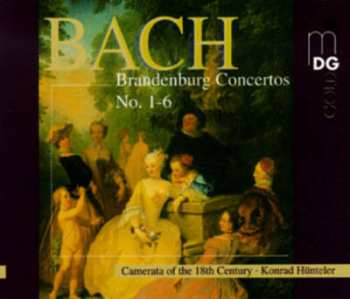 2CD Johann Sebastian Bach: Brandenburgische Konzerte Nr. 1-6 BWV 1046-1051 659323